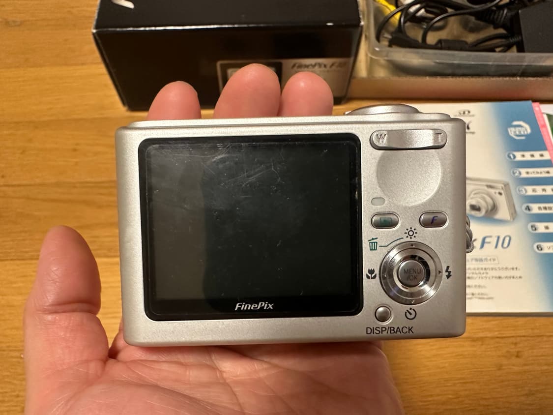 후지필름 fuji finepix f10 빈티지디카 Y2K 상품이미지4