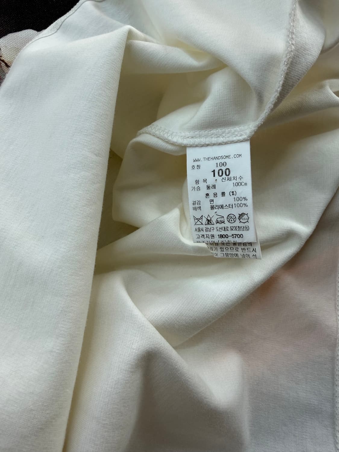 100/ 타임옴므 울프 프린팅 라운드 반팔 상품이미지8