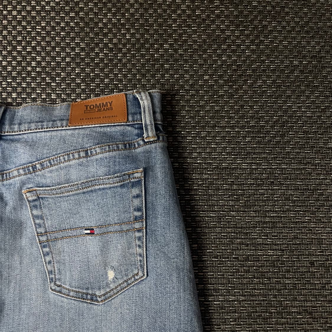 (28) 타미진스 중청 데님 스판 롱 스커트 상품이미지5