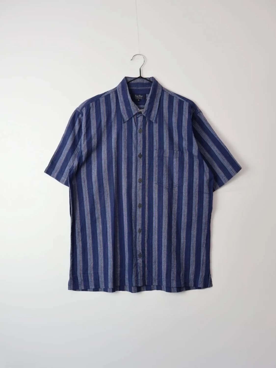 Troy Bros Blue Stripe Shirt 상품이미지3