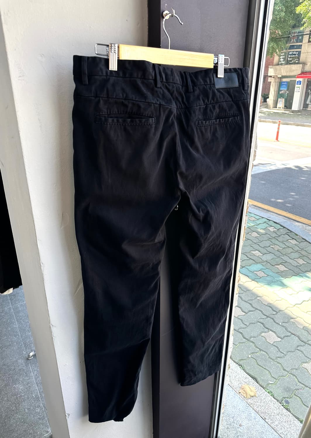 33~34/ 펜디 블랙 코튼 팬츠 상품이미지6