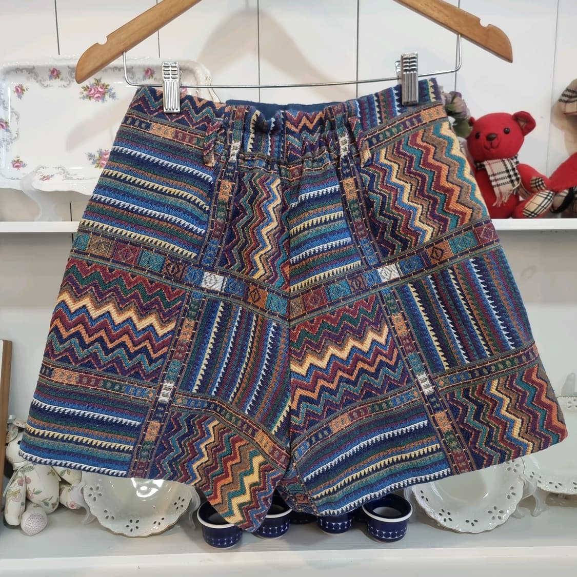 alicia PAGEBOY 에스닉 패턴 큐롯팬츠 상품이미지4