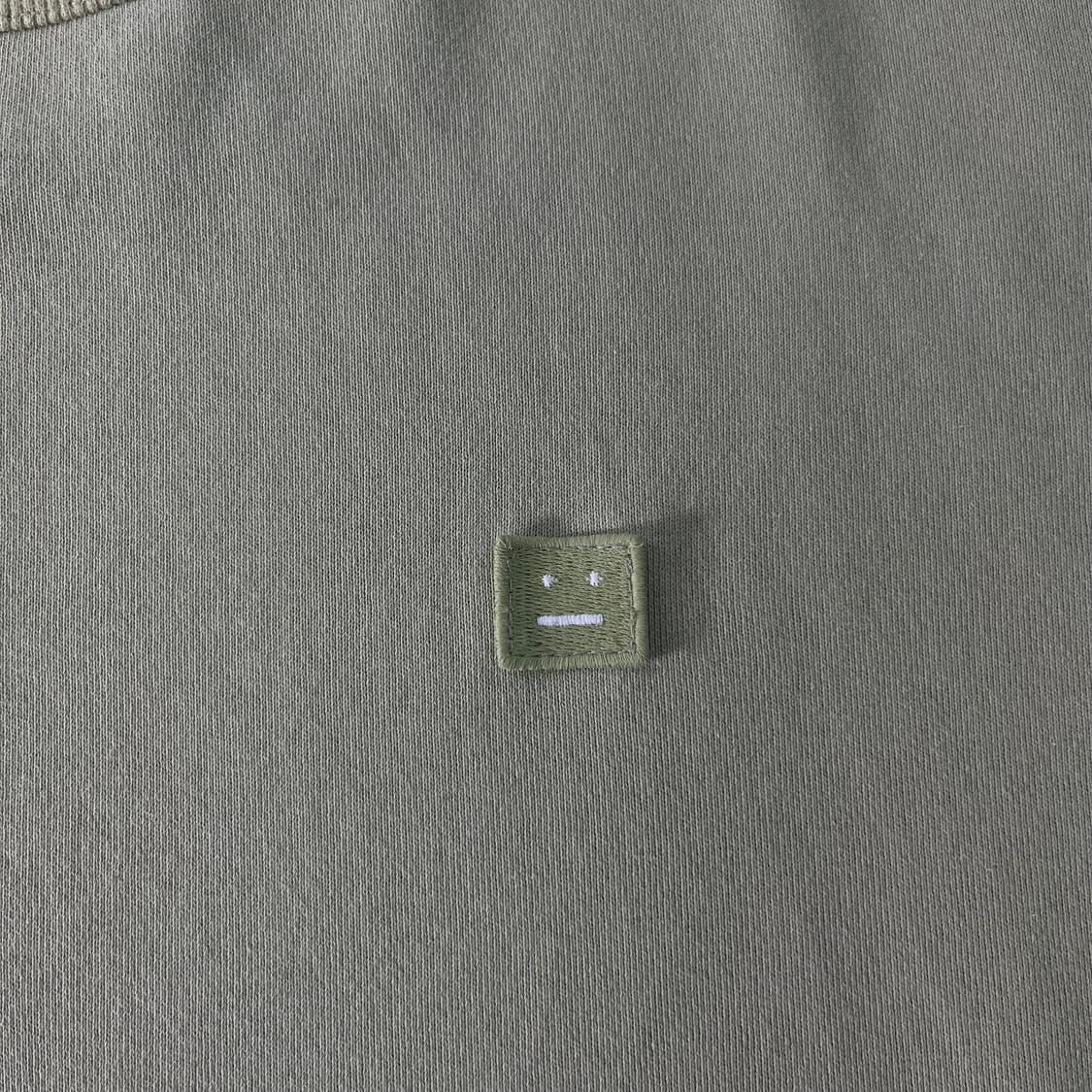 105 아크네스튜디오 페이스로고 그린 맨투맨 상품이미지3