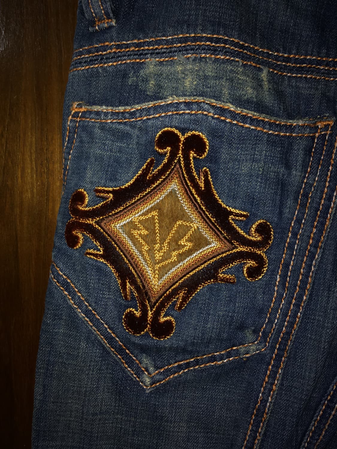 ELVIS 송치 디테일 웨스턴 팬츠 상품이미지7