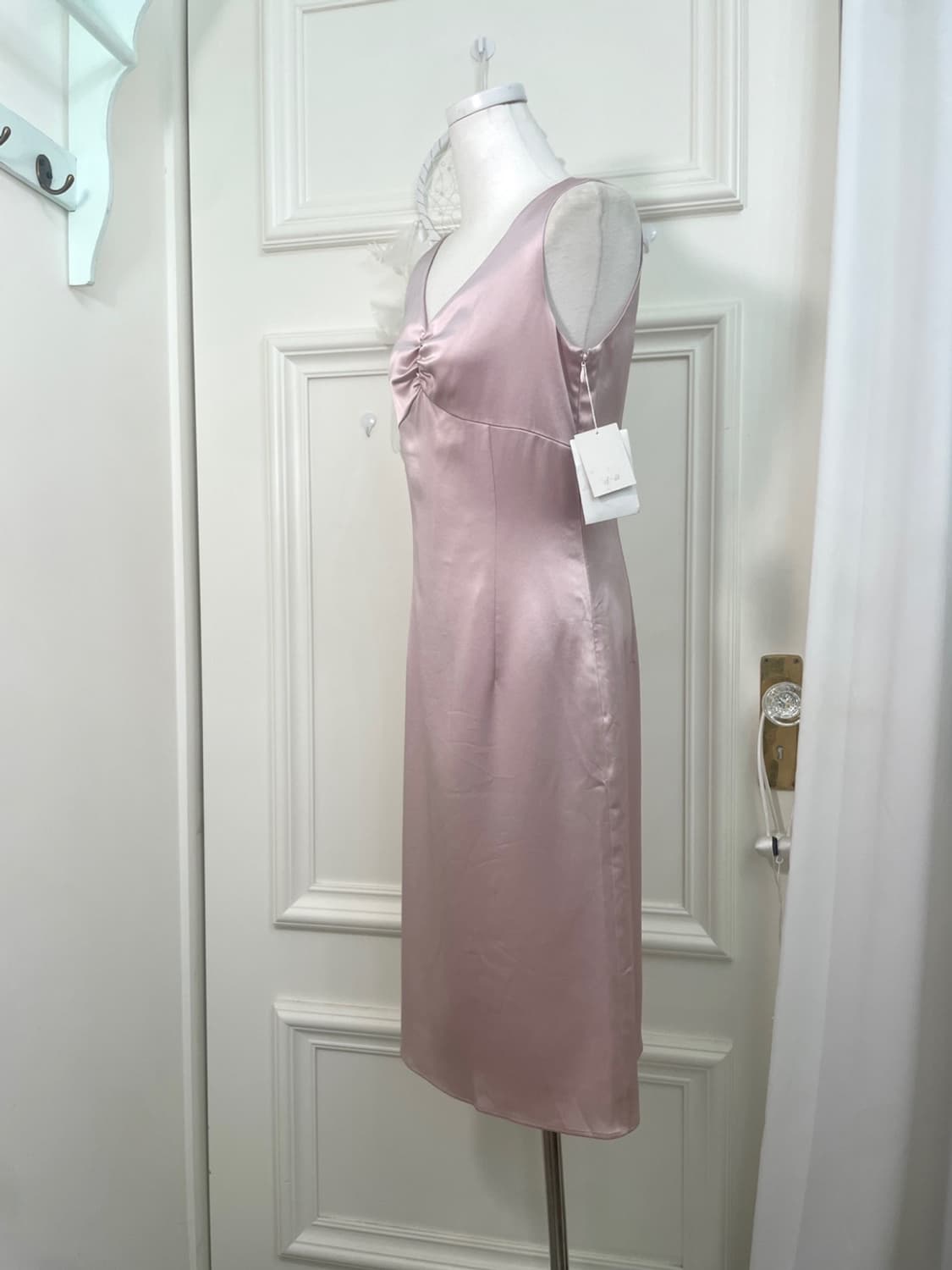 pink crochet lovely bolero&EF-DE satin s 상품이미지8