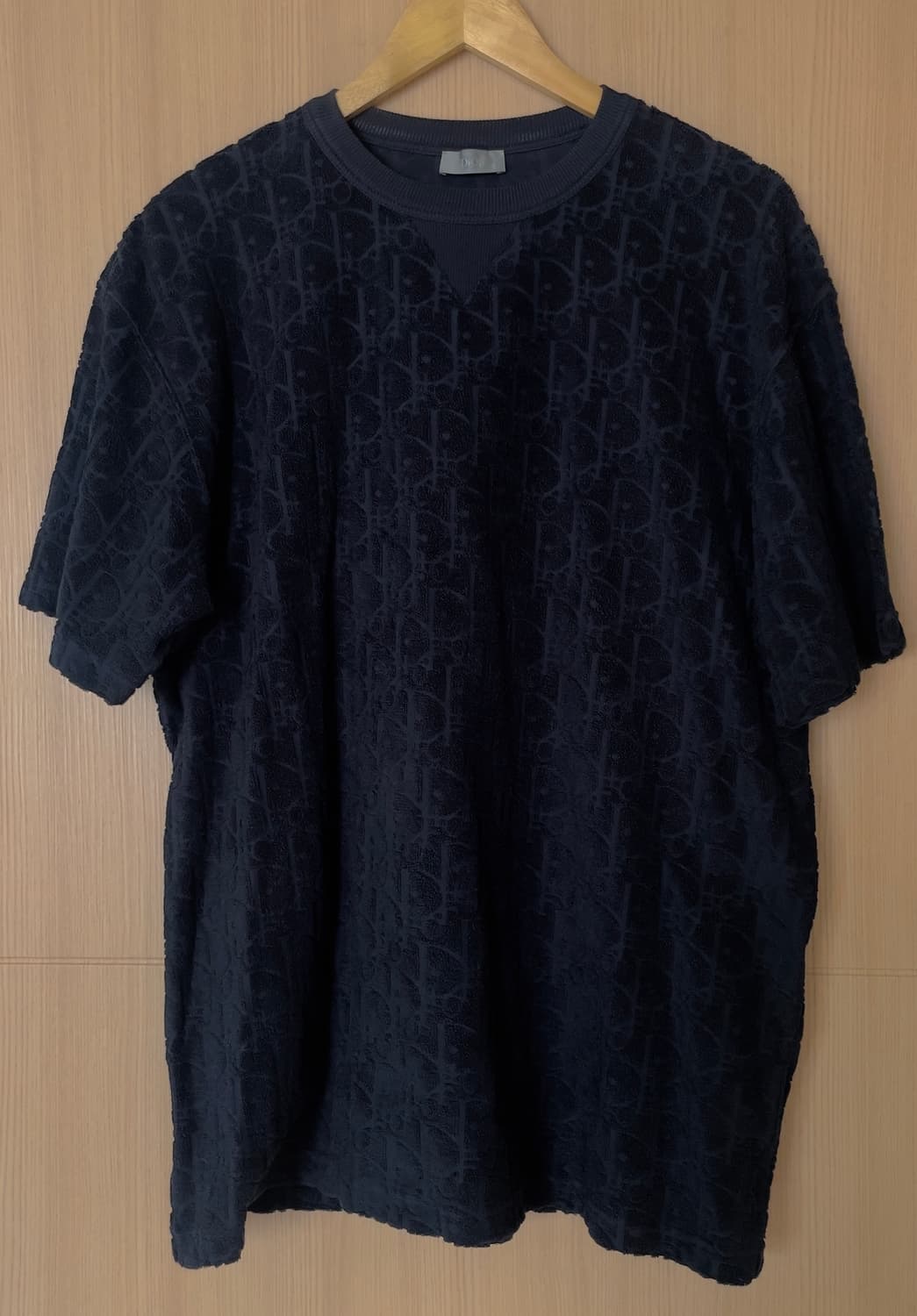 디올 오블리크 자카드 라운드 반팔티셔츠 상품이미지1