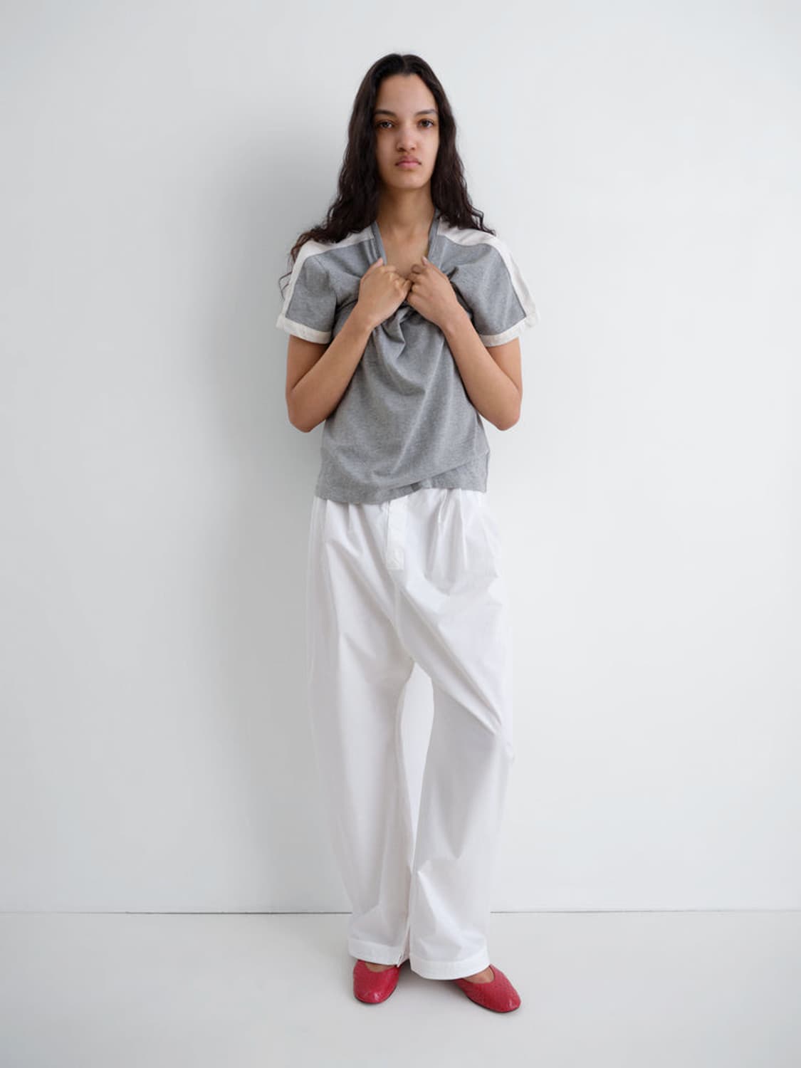 [S,M,L,XL]기마구아스 Diego 티셔츠/그레이 상품이미지5