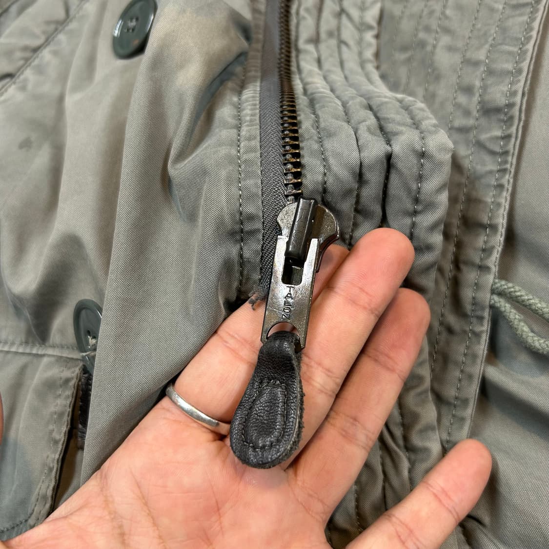 S) 미군 오리지널 N3B 80s 콜드 파카 상품이미지5