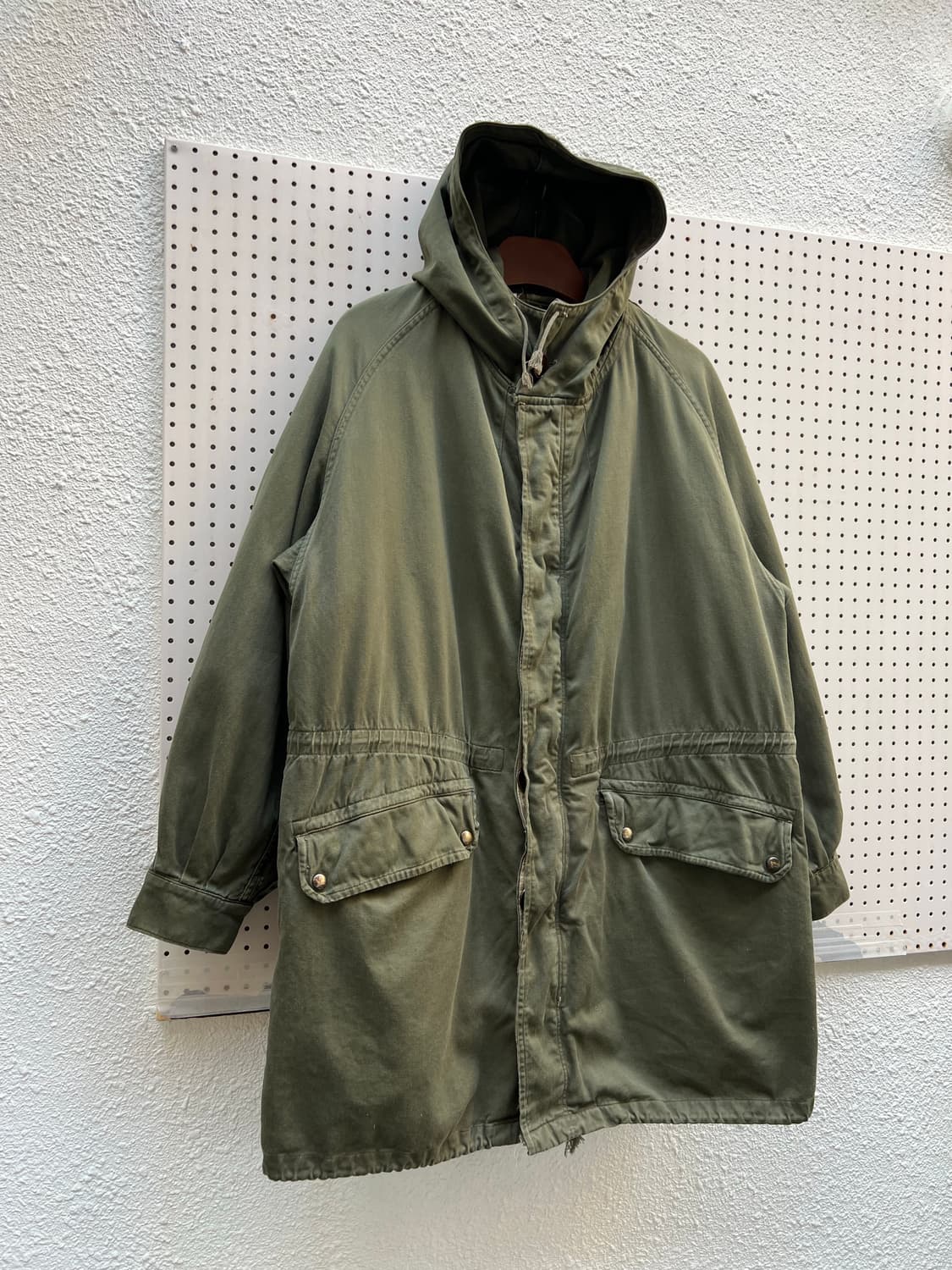 70s FRENCH ARMY M-64 MILITARY 개파카 모즈파카 상품이미지5