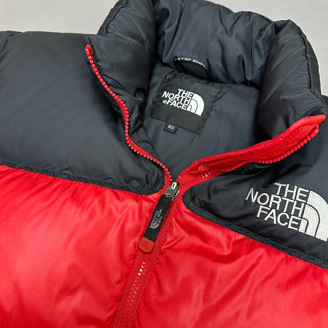 노스페이스 700 레드 눕시 패딩 85 상품이미지8