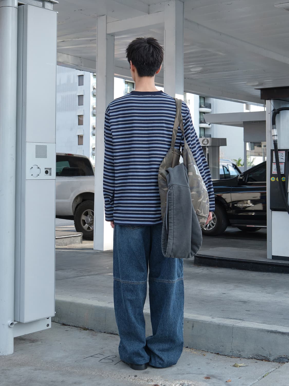 로우클래식 오버사이즈 데님 XL 상품이미지2