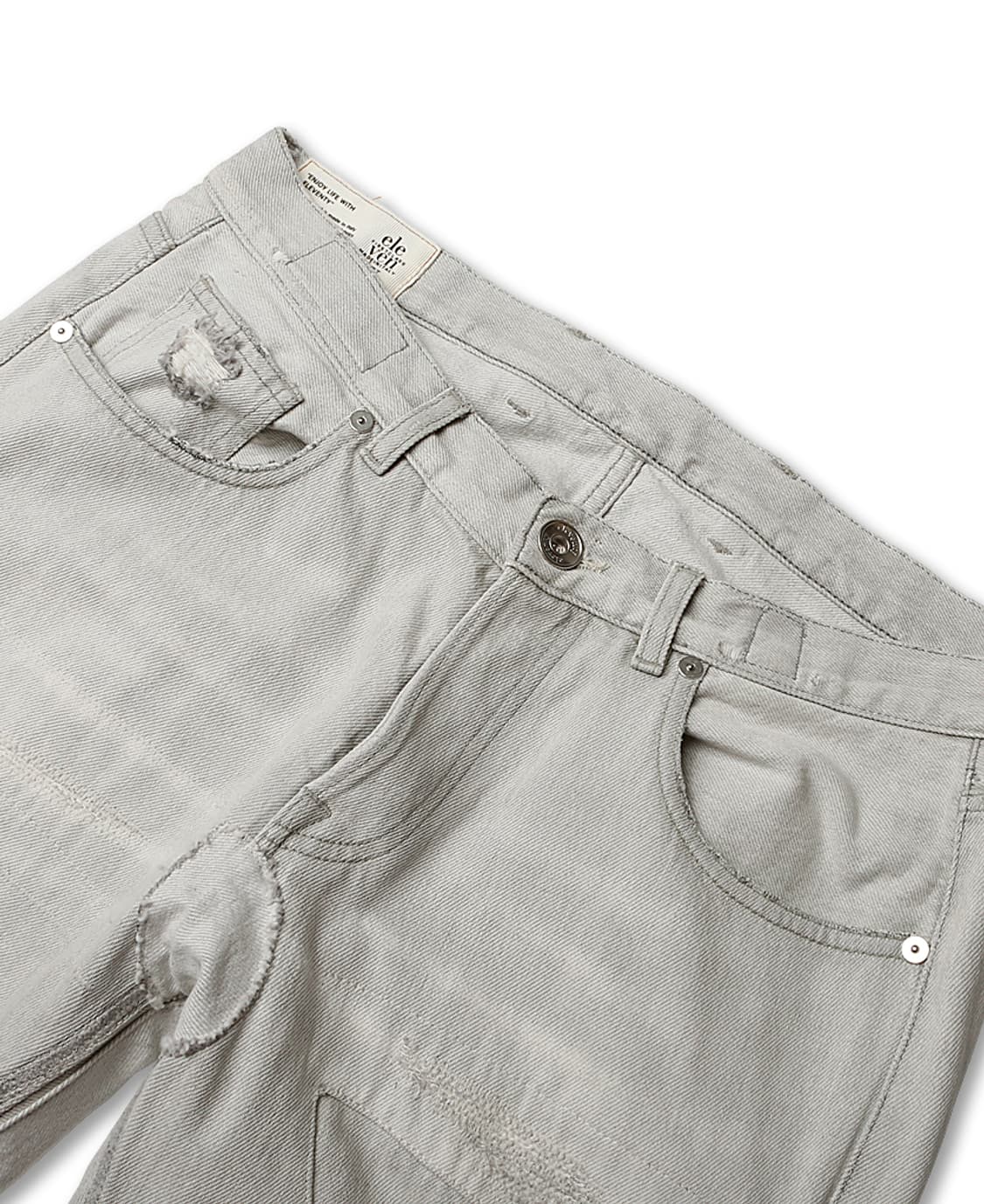 일레븐티 [Eleventy] 라이트 그레이 빈티지 테이퍼드 데님 팬츠 상품이미지3