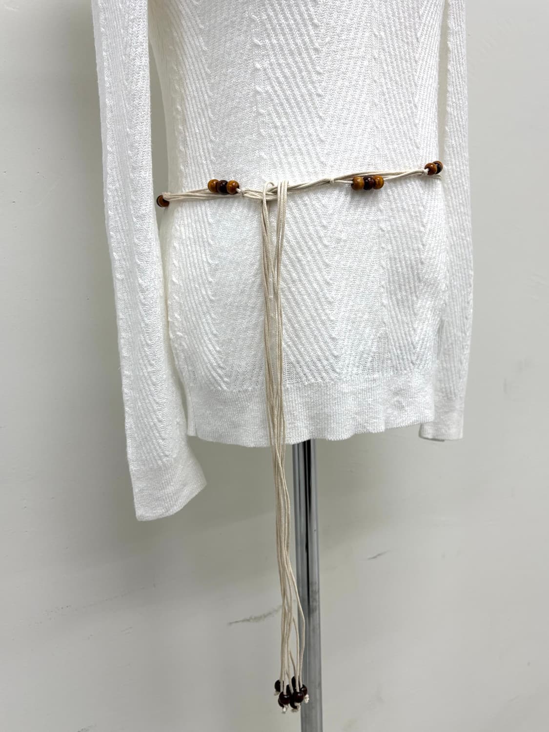 빈티지 아이보리 벨트 상품이미지3