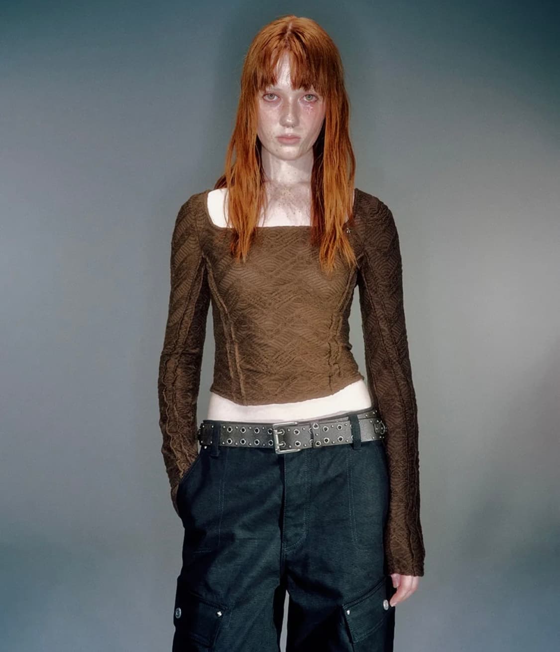 베이컨트아카이브 BETI SQUARE NECK LONG SLEEVE  상품이미지1