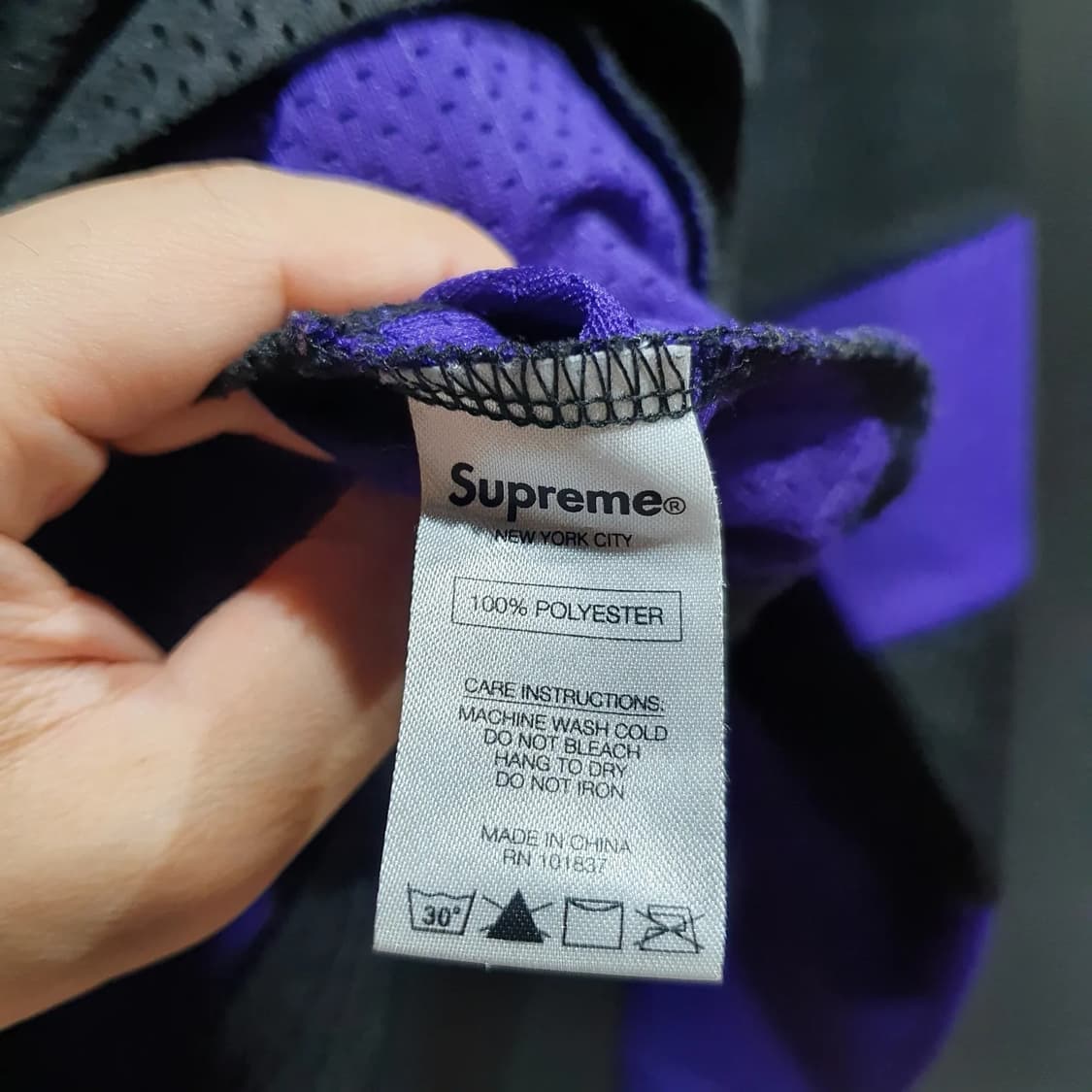 Supreme 슈프림 블랙사바스 하키져지 상품이미지10