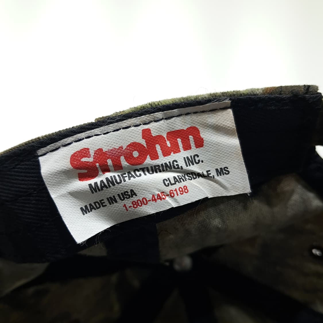 미국판 코아호마 목화 자수 모시 오크 카모 볼캡 P2028 상품이미지7