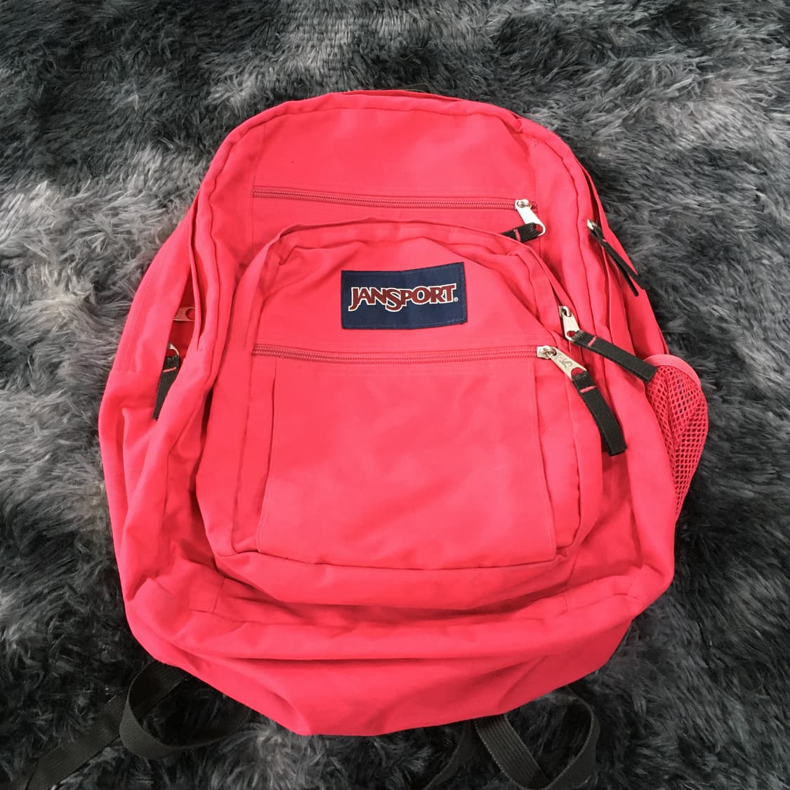 투티/0380 JANSPORT 백팩 빈티지 빅스튜던트 핑크 가방 수납 상품이미지2