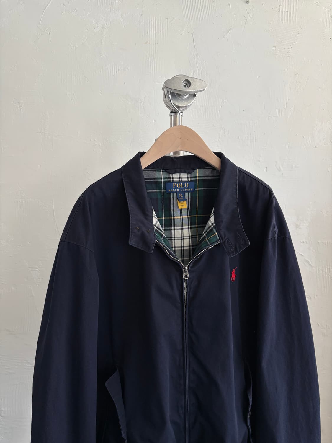 Polo 폴로 랄프로렌 QR 네이비 바라쿠타 자켓  상품이미지2