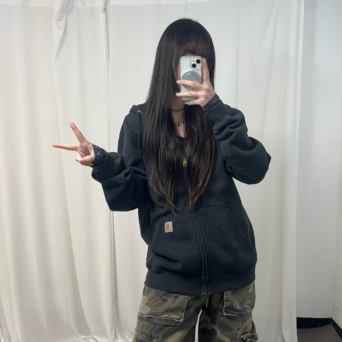 Carhartt Hood Zip-Up 상품이미지2