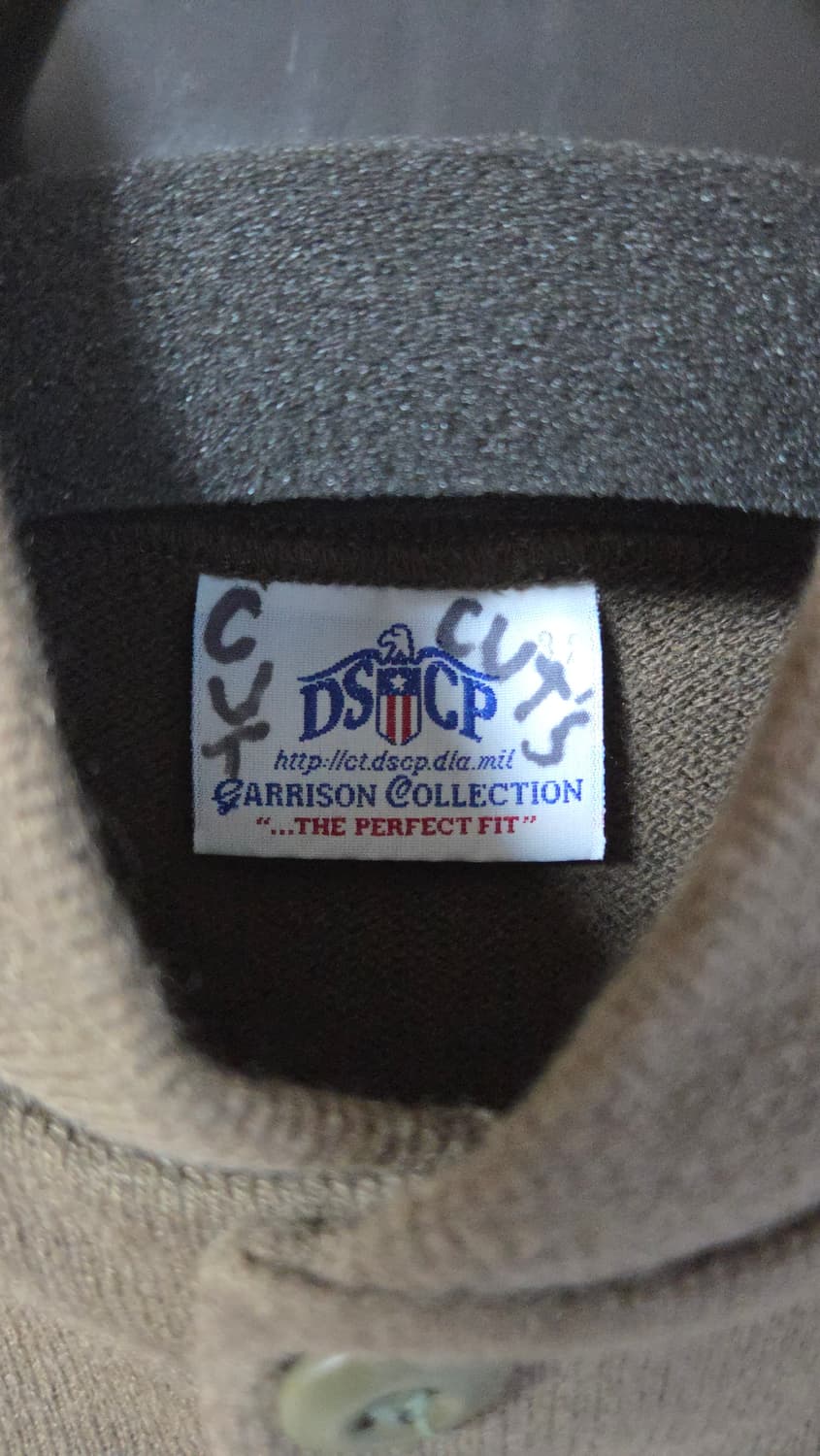 DSCP 미군 5 버튼 스웨터 코만도 니트 상품이미지5