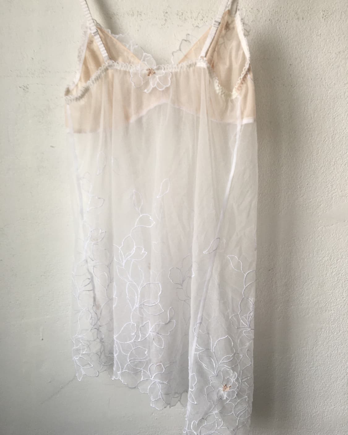 Flower point see through sleeveless 상품이미지6