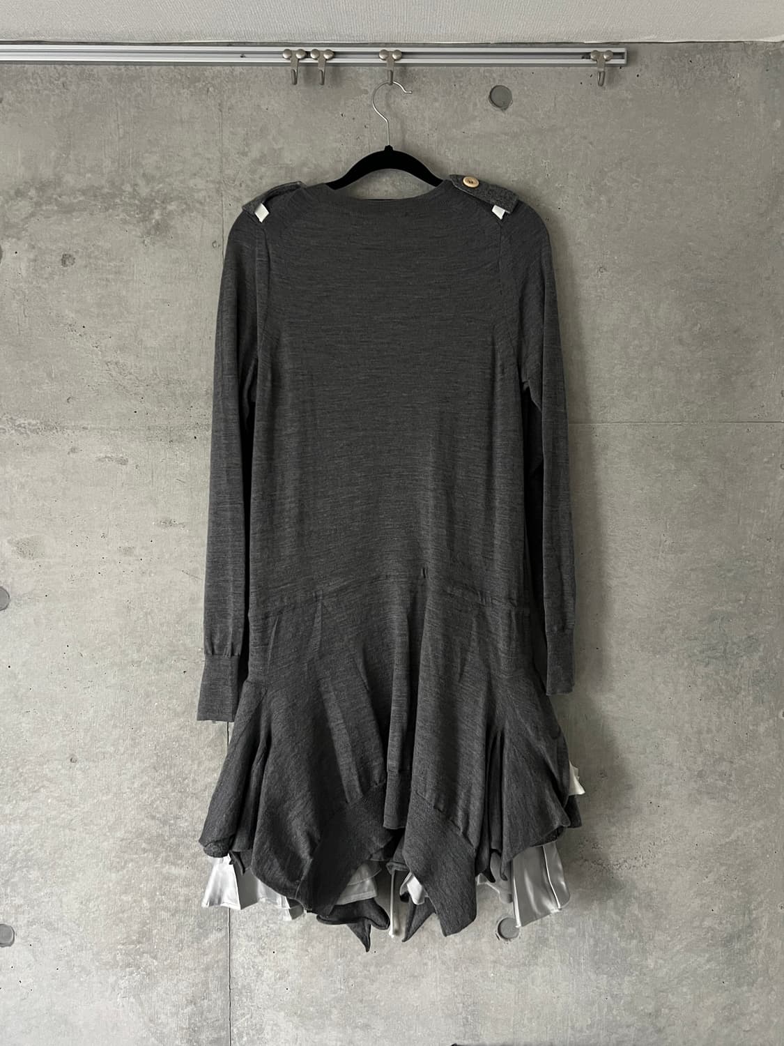 Sacai Luck 긴팔 니트 드레스 상품이미지3