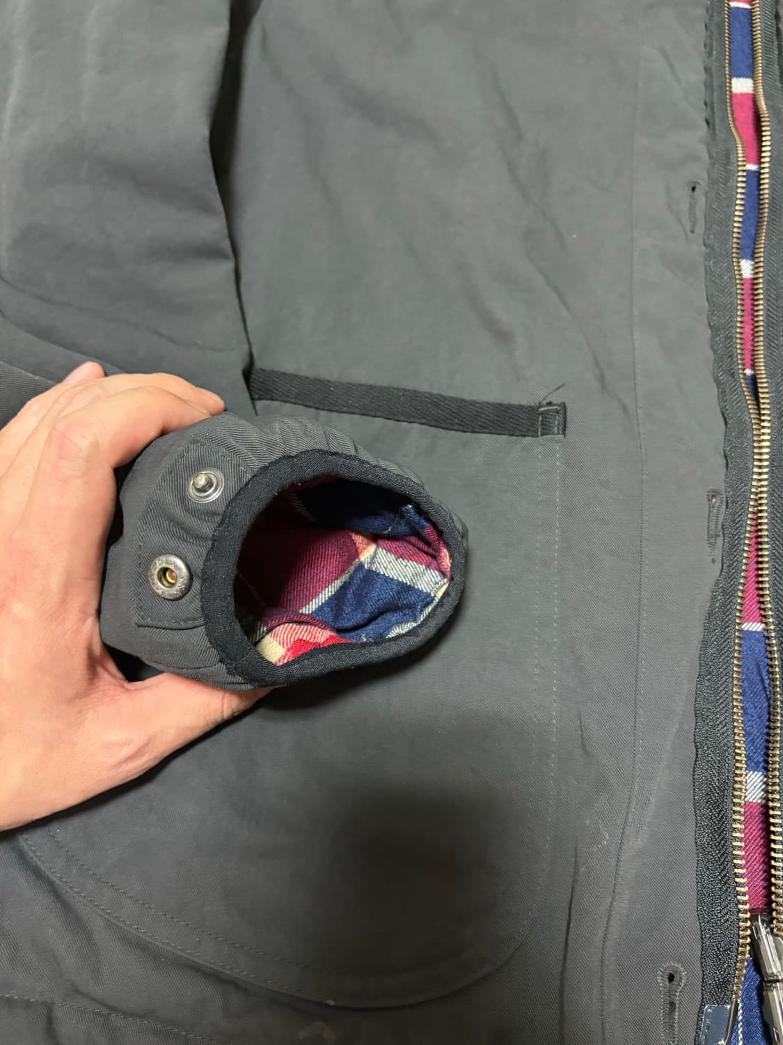 이얼즈어고 리버서블 라이너 자켓 L 상품이미지6