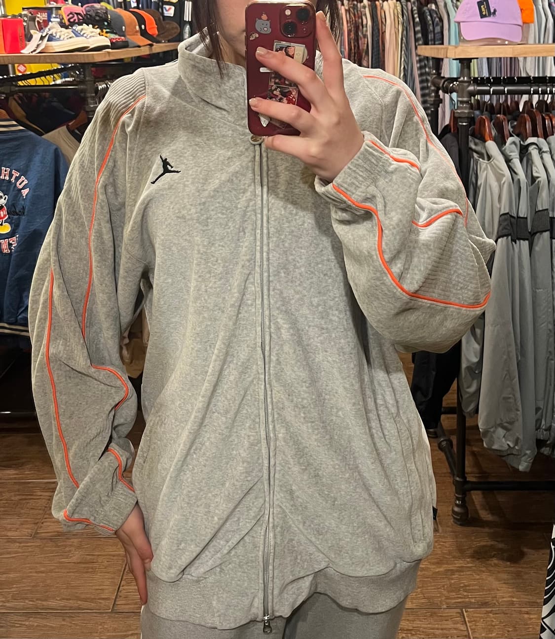 [HI] 빈티지 집업 그레이 상품이미지2