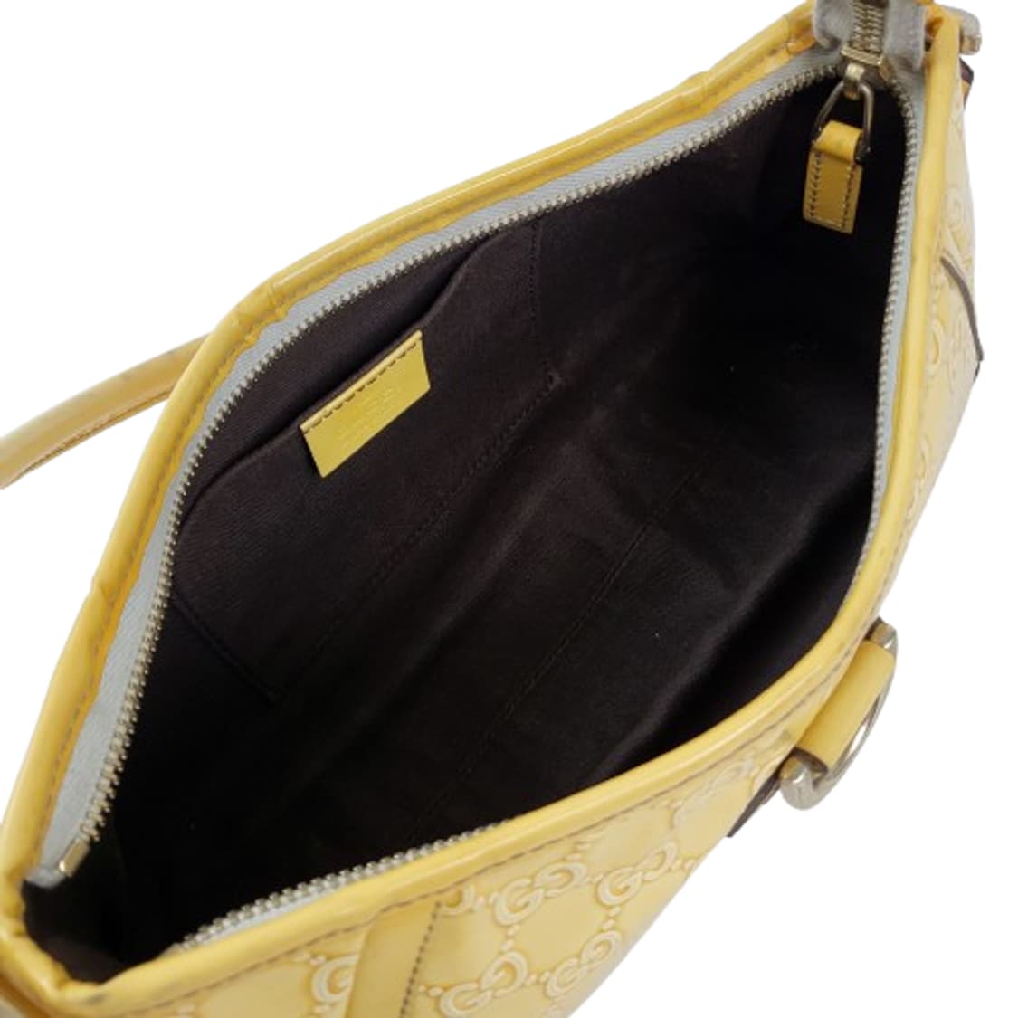 정품 구찌 GG 로고 페이던트가죽 D링 미니백 상품이미지10