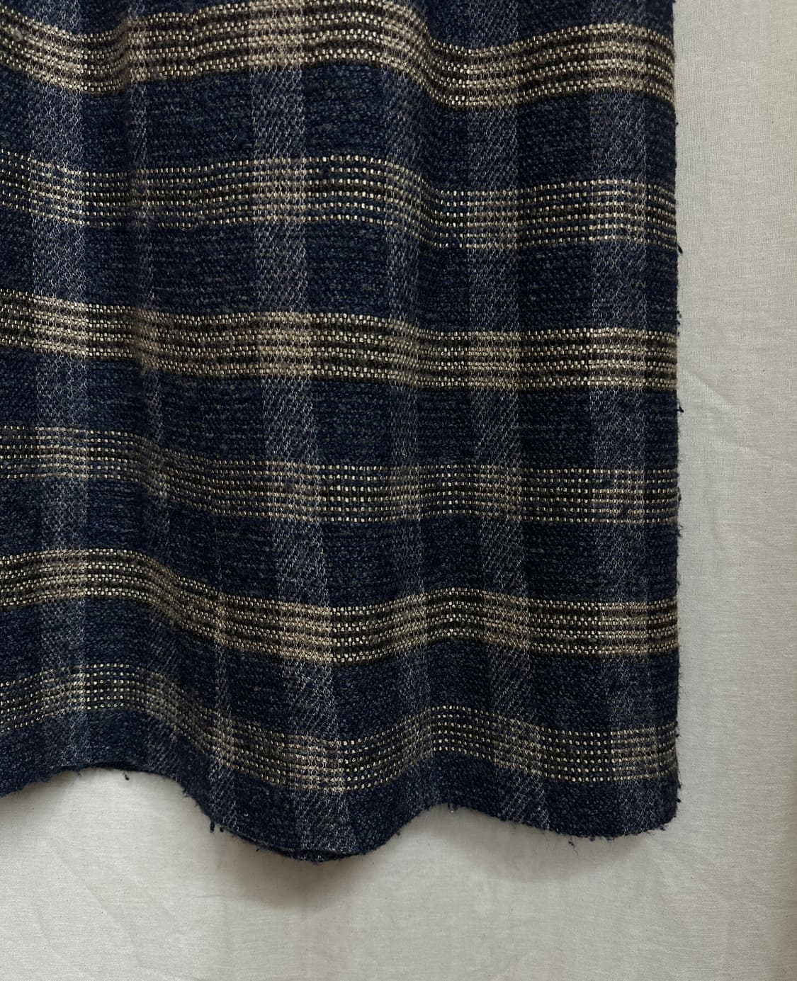 체크 스커트 wool65% 상품이미지6