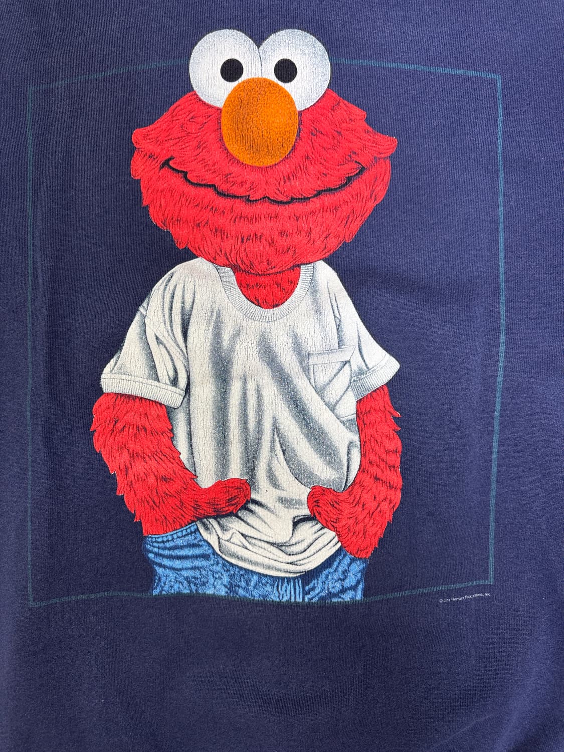 빈티지 90s 엘모웨어 ELMO WEAR 스웻셔츠 맨투맨 XL 상품이미지5