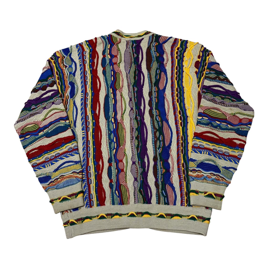 미쏘니 케이블 패턴 울 니트 가디건 상품이미지2