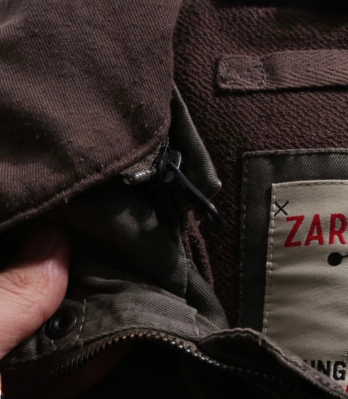 ZARA/빈티지 후드 야상 자켓 [L] 상품이미지4