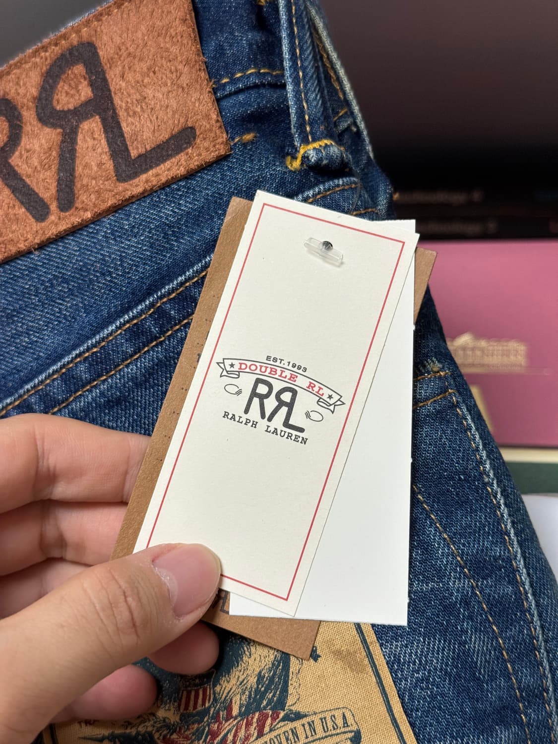 RRL vintage five pocket 34/32 상품이미지3