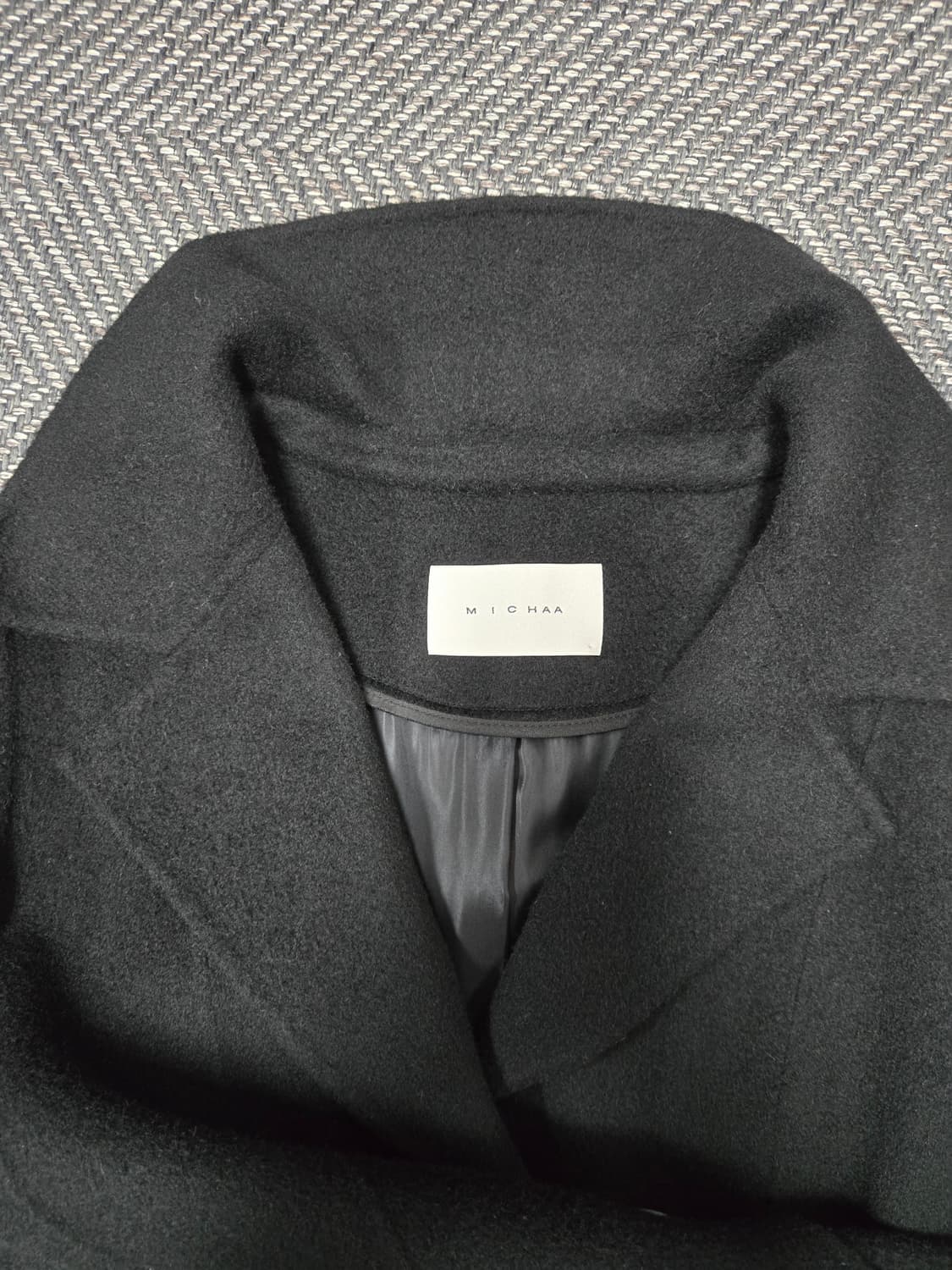 미샤 MICHAA 모52% 캐시미어48% 자켓 상품이미지4