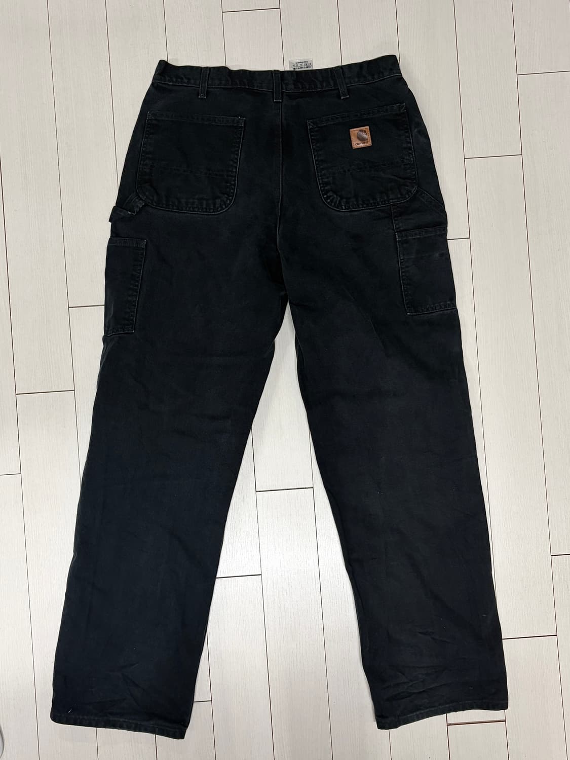 칼하트 b11 카펜터 워크팬츠 블랙 34x34 상품이미지1