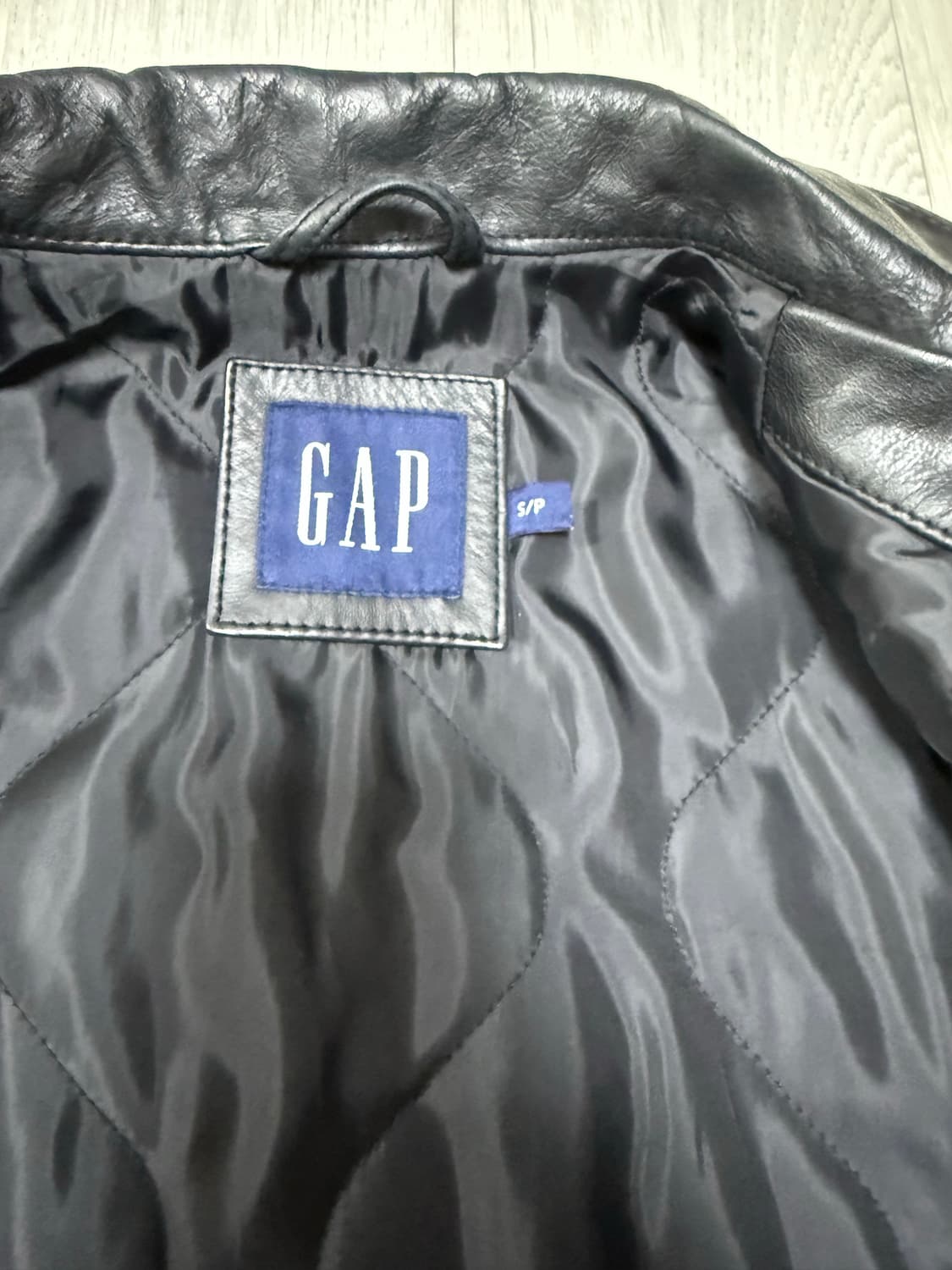 (S)gap 올드갭 레더 카코트 코트 상품이미지4