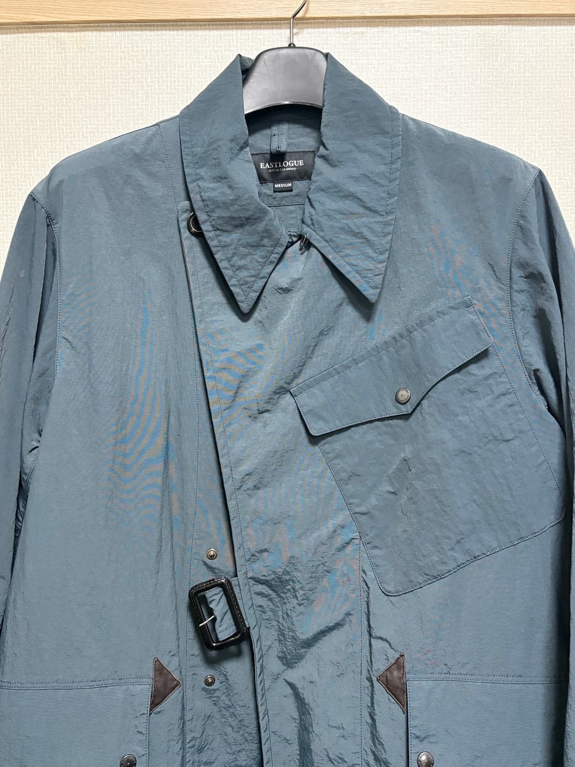 (M)이스트로그 프랑스군 디스패치 모터사이클 코트 새틴 자켓 상품이미지2