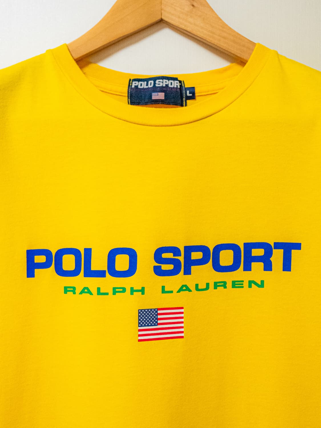 [폴로 스포츠 대방출] 90s 폴로스포츠 수소봉제 티셔츠 상품이미지2
