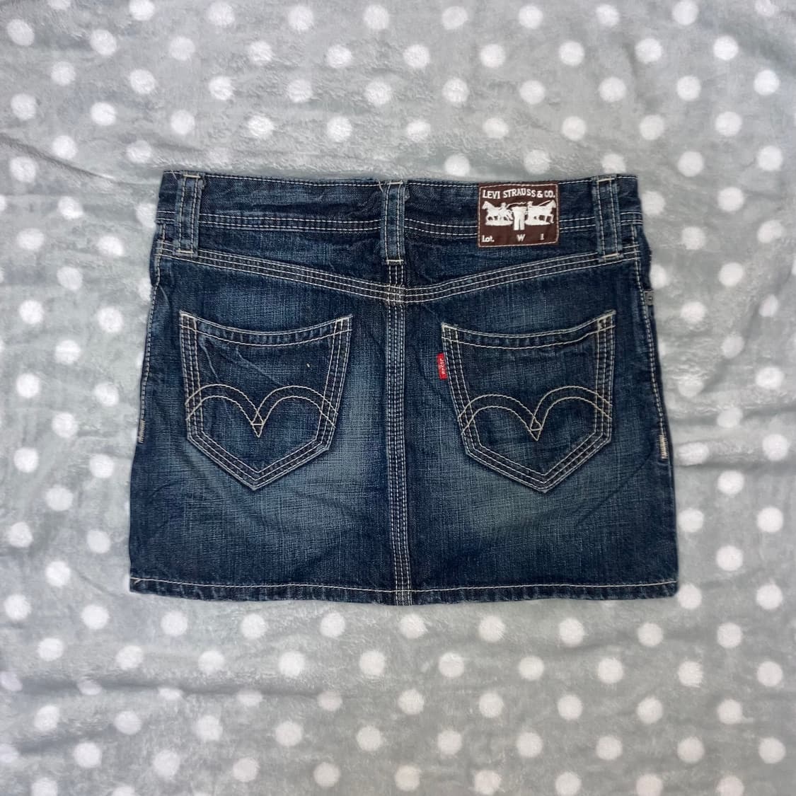 리바이스 로우라이즈 미니스커트 치마 상품이미지1