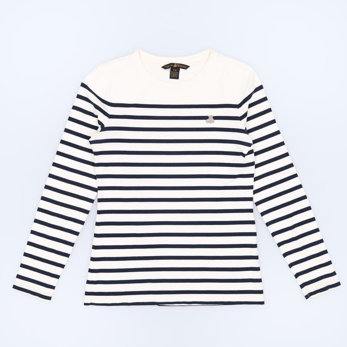 [90] 티니위니 베어로고 스트라이프 롱슬리브 긴팔 티셔츠 3965 상품이미지1