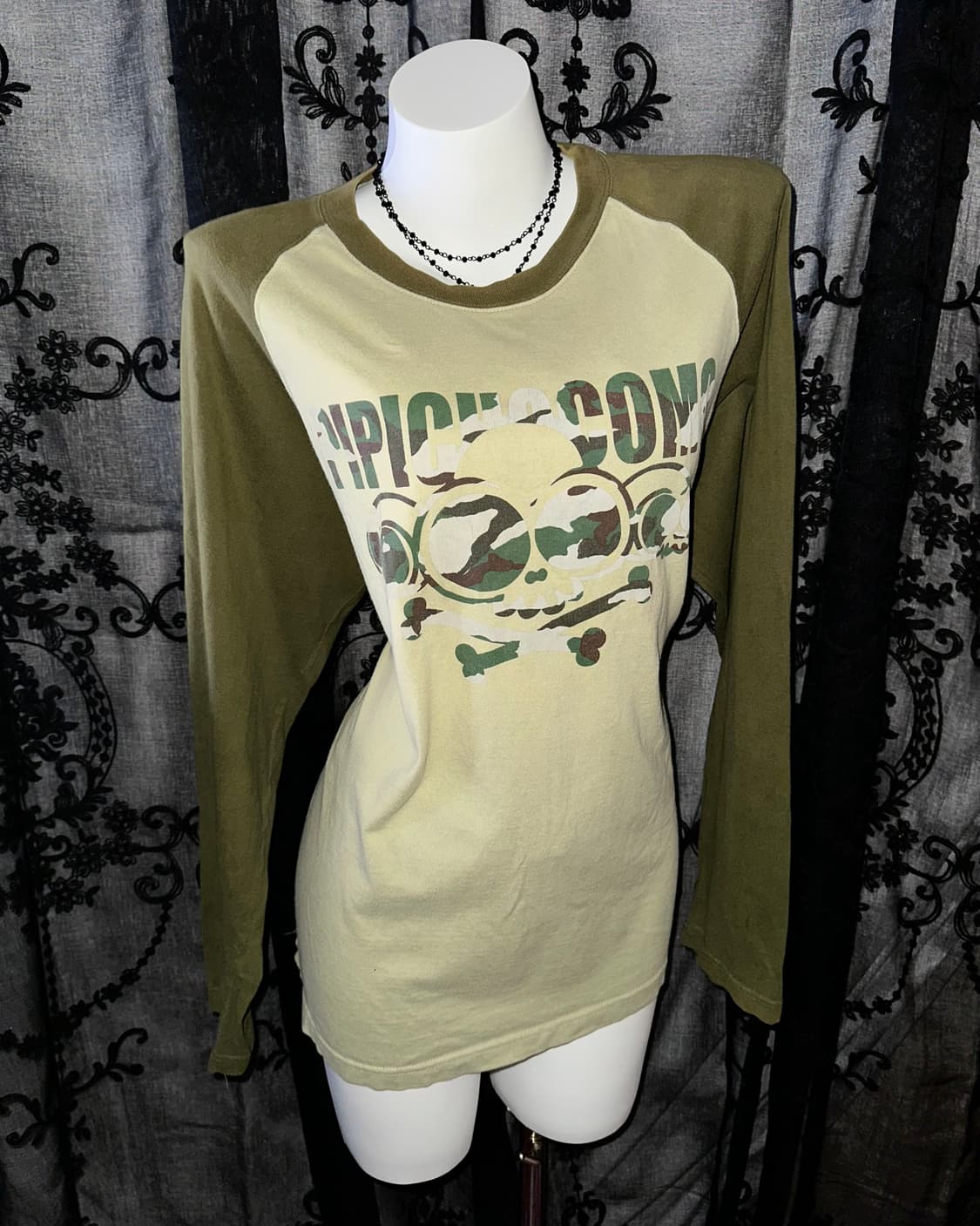 pipichocomo y2k military long-sleeved 상품이미지2