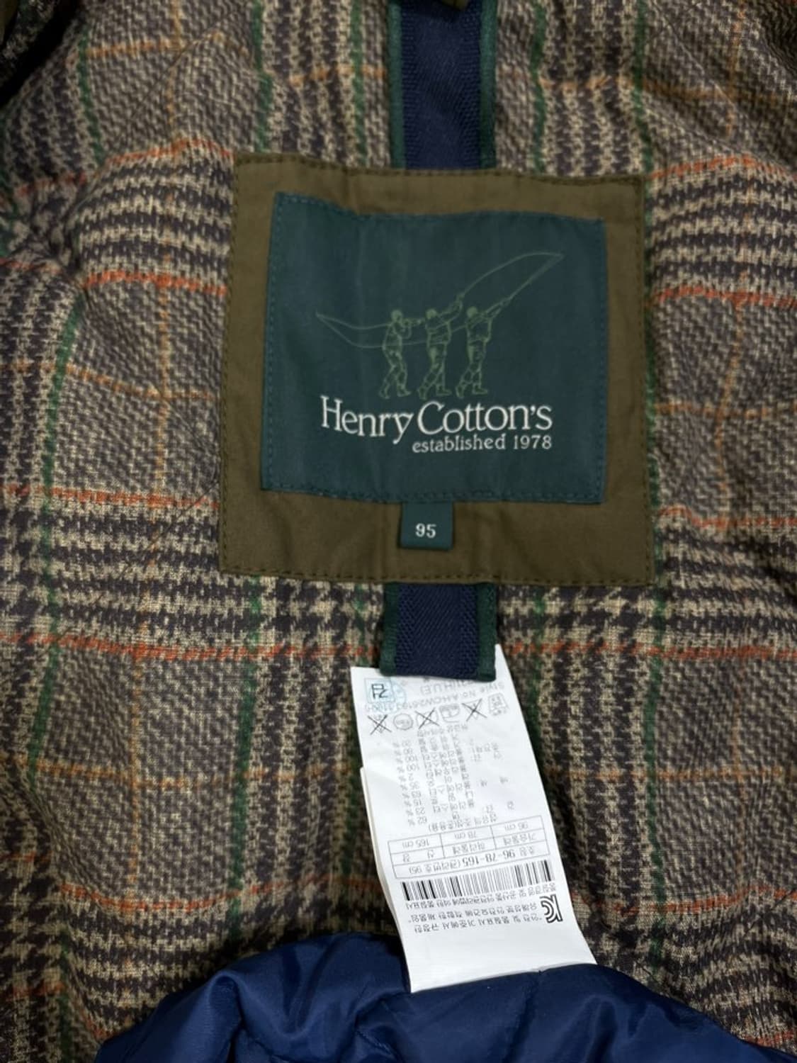 헨리코튼 구스다운 패딩 코트/#208 상품이미지6