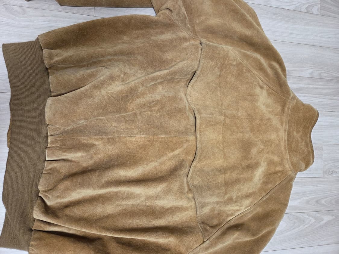 폴로 90s 스웨이드 헤링턴 자켓 L 상품이미지8