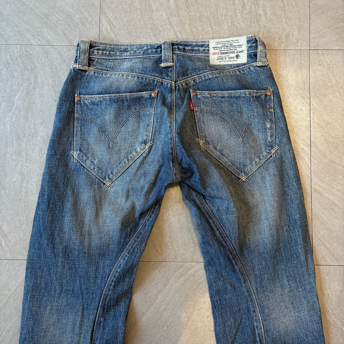 리바이스 정품 데님 엔진 청바지 바지 상품이미지8