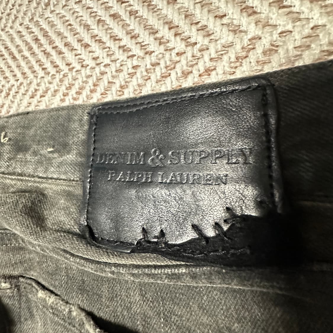DENIM & SUPPLY mexico made black denim 상품이미지5