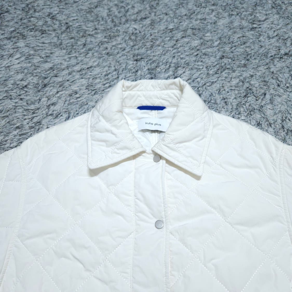 구호플러스) Free 퀄티드 패딩자켓 아이보리 / 왕눈이샵 상품이미지3
