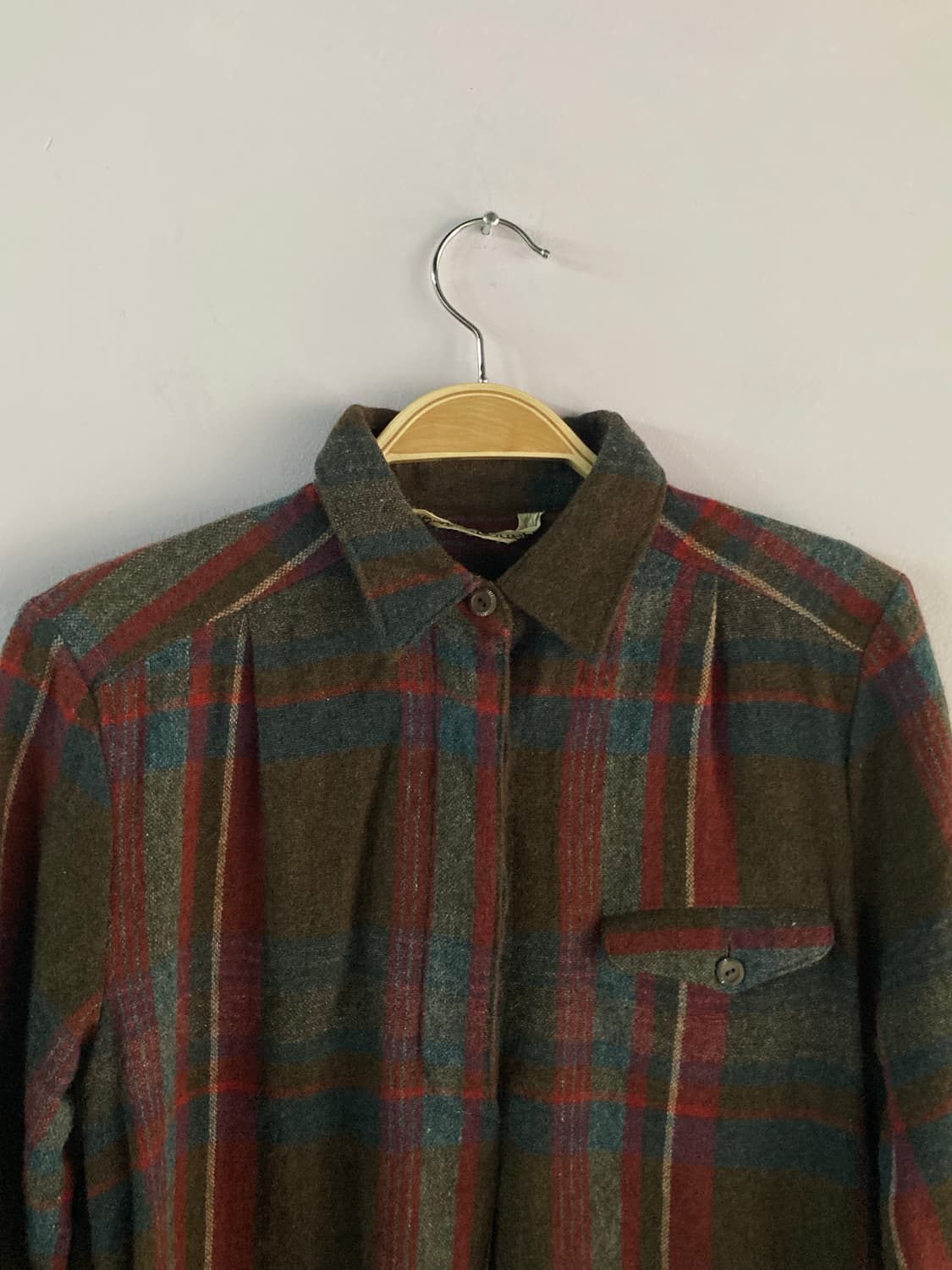 가을겨울 포근 체크 원피스 상품이미지9