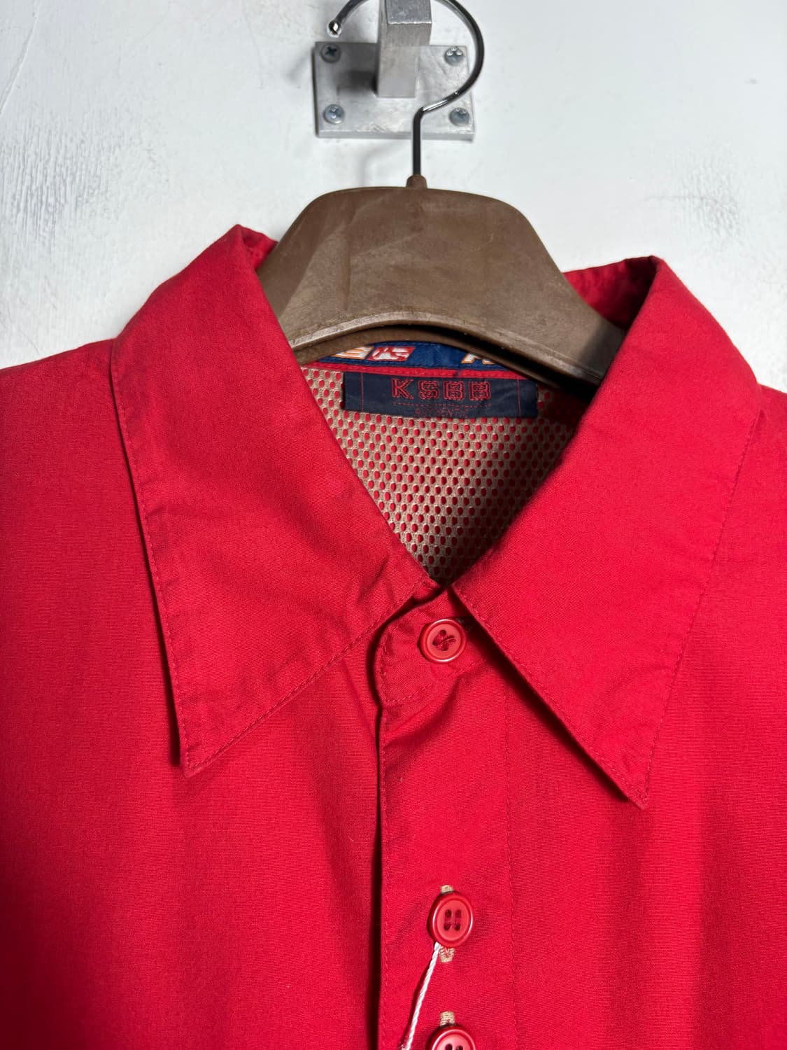 레드 포켓 디테일 셔츠 상품이미지4