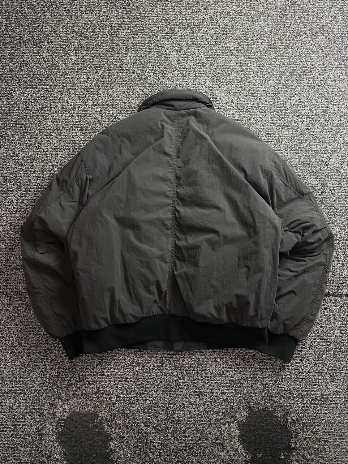 리 오버핏 카라 블루종 크롭 점퍼 3792 상품이미지4